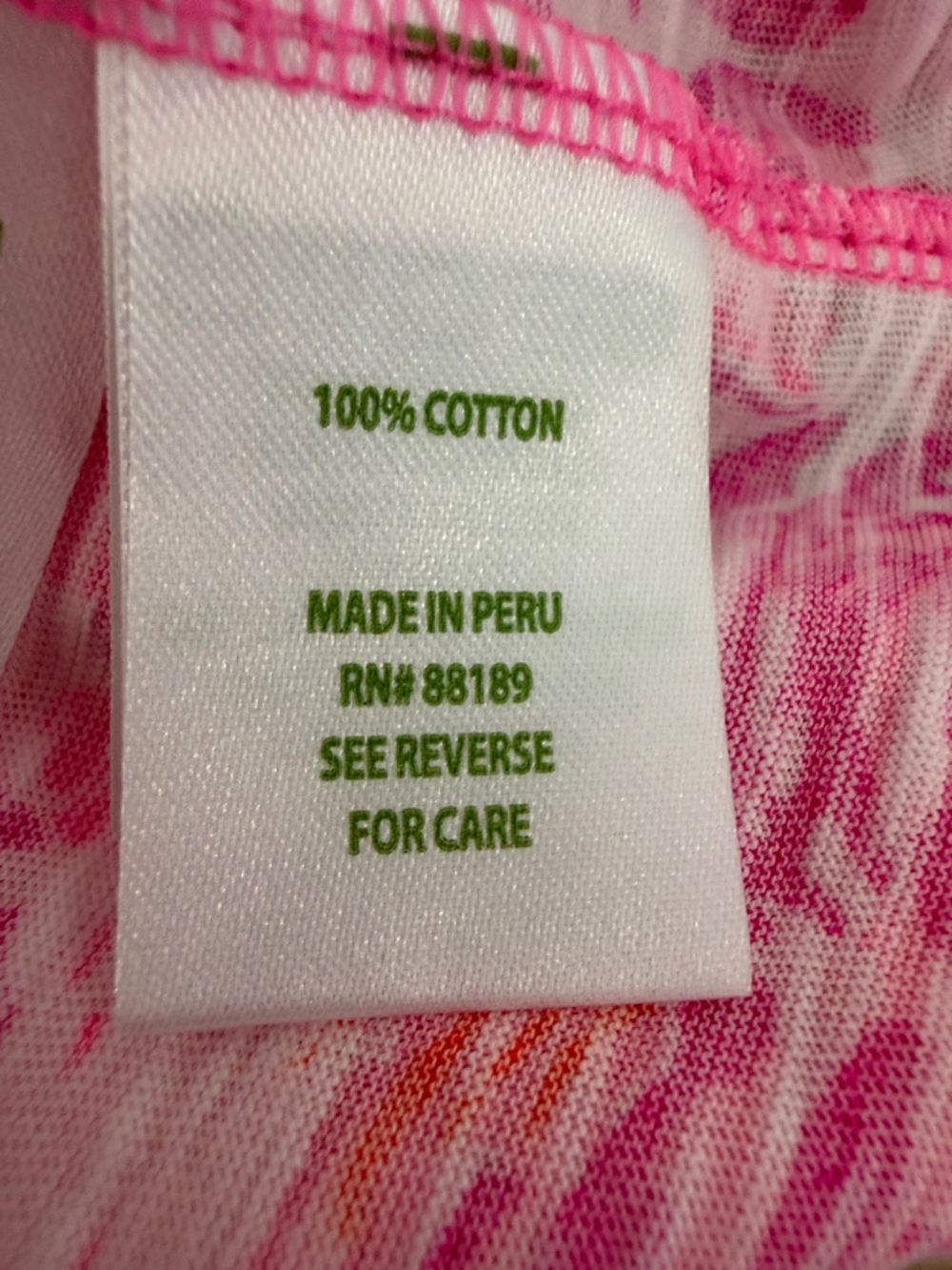 NWOT Lilly Pulitzer Etta Round Neck Pink Patterned Short Sleeve Women's T size S - Picture 11 of 12